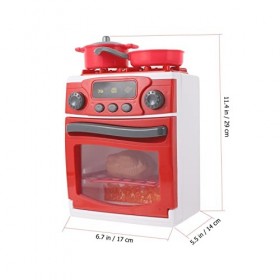 Toyvian Jouets De Cuisine 1 Set Poêle De Simulation Jouet De Poêle Éducatif Jouets De Cuisine Jouet Micro-Ondes pour Tout-Pet