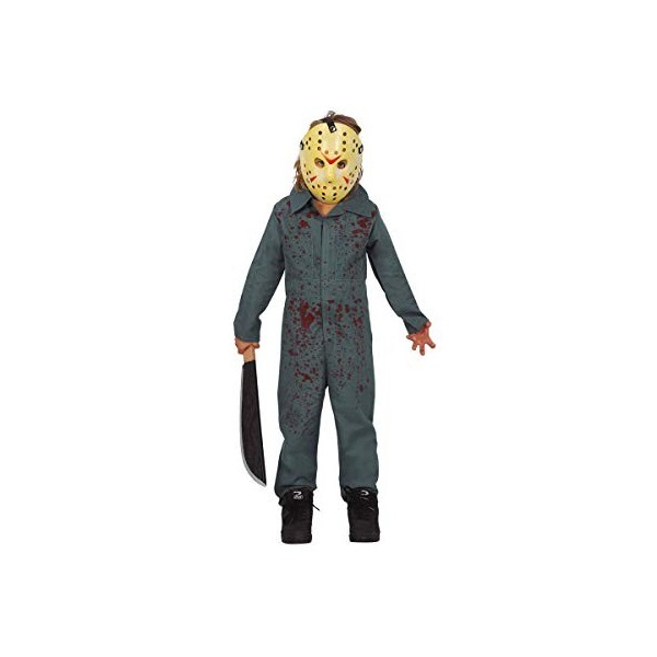 Horror-Shop Costume Denfant Psychopathe Avec Masque 5-6 Jahre