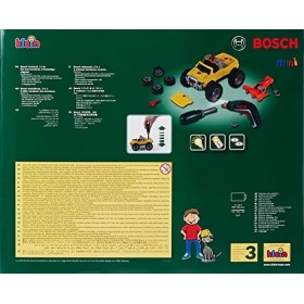 Theo Klein 8689 Set Camion Bosch 3 En 1 Trsformable En 3 Modèles Différents Avec LIxolino Piles Dimensions&nbsp;: 185 X 135 X 10 