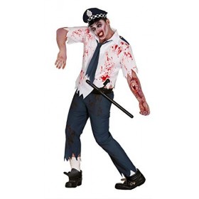 Fiestas Guirca Zombie Police Taille m 48-50 Costume pour Adulte