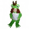 Seruna SY12 Taille 84-90 Frog Prince de costume, costume de grenouille pour les enfants pour le carnaval