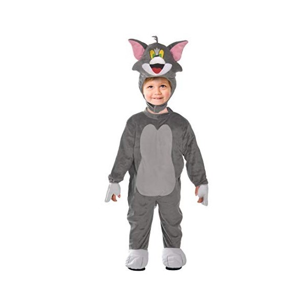 Ciao Tom chat costume grenouillère peluche déguisement original Tom & Jerry Taille 2-3 ans 