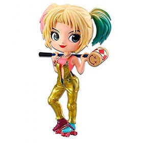 Banpresto Birds of Prey Q Posket Mini Figure Harley Quinn Version A 14 cm