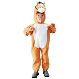 Foxxeo Costume de cheval pour enfant Taille 98-140 Taille 98/104