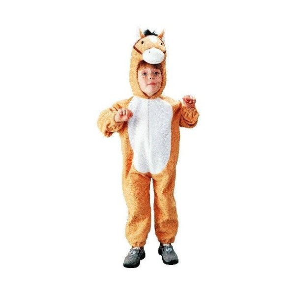 Foxxeo Costume de cheval pour enfant Taille 98-140 Taille 98/104