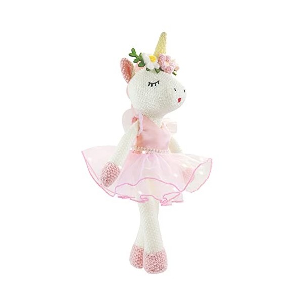 JUSTQUNSEEN La licorne est remplie de poupées douillettes et de poupées de ballet moelleuses et de licornes pour filles et li