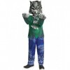 IKALI Costumes de loup enfants Halloween loup - garou costumes de fantaisie garçons filles guerriers forestiers costumes de m