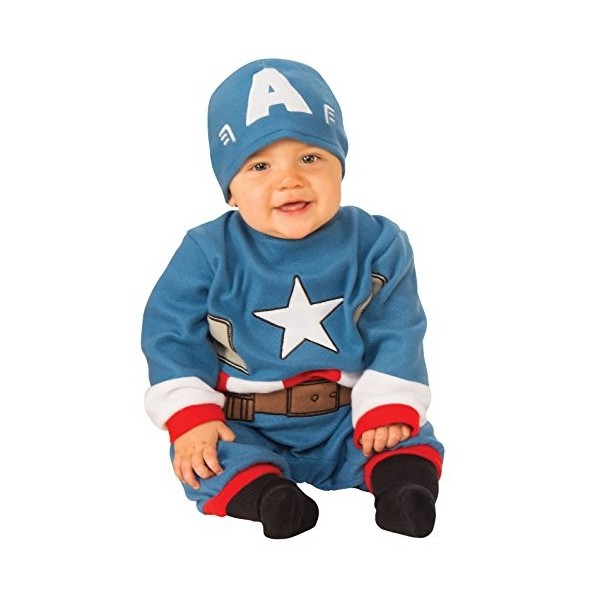 Rubies Baby Captain America Marvel pour bébé 510361-I 