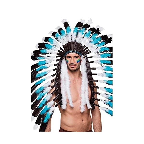 DISBACANAL Coiffe Indien Sioux de Luxe