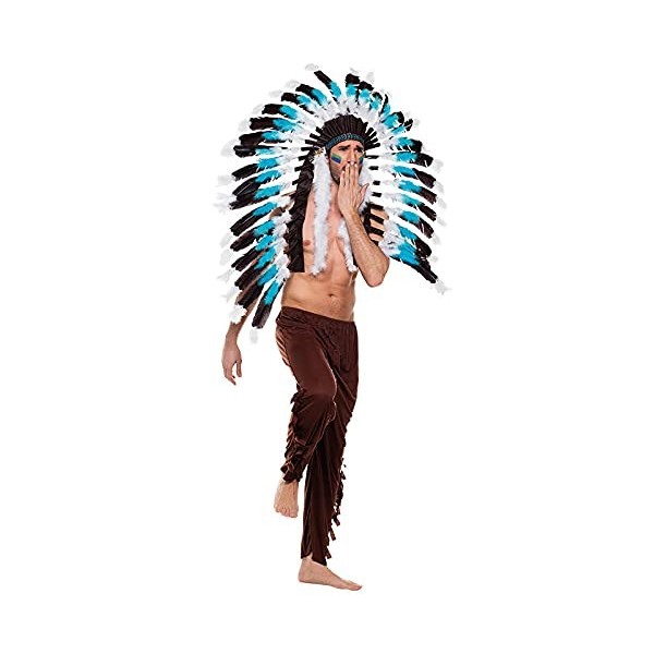 DISBACANAL Coiffe Indien Sioux de Luxe