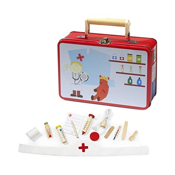 Unbekannt Simply for Kids 22083 Wendekreis Mallette de Docteur Doctor S Suitcase