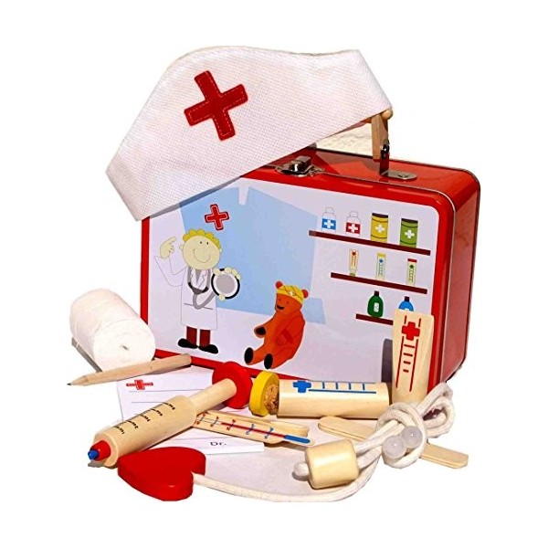 Unbekannt Simply for Kids 22083 Wendekreis Mallette de Docteur Doctor S Suitcase