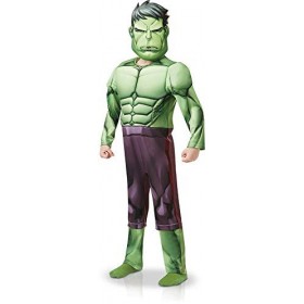 Rubies 640839S Marvel Avengers Hulk Deluxe - Costume pour enfant, S 3-4 ans 