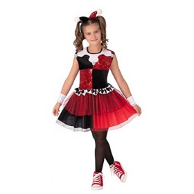 Rubies DC Super Villians Harley Quinn Robe tutu pour enfant Taille S