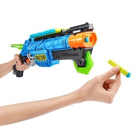 Zuru X-Shot Dino Attack-Claw Hunter 2 Medium, 4 Small, 24 Eggs, 38524, Assorted Designs and Colours