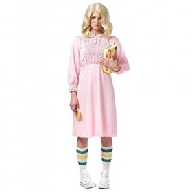 Strange Girl Womens Costume, Pink: Medium