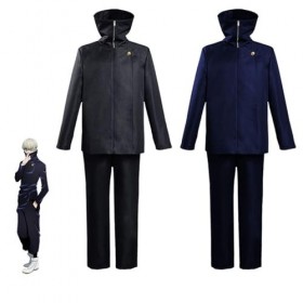 RULANSH Anime Character Gojo Satoru Costume de cosplay Dessin animé Mignon Ensemble complet de vêtements Uniforme Halloween C