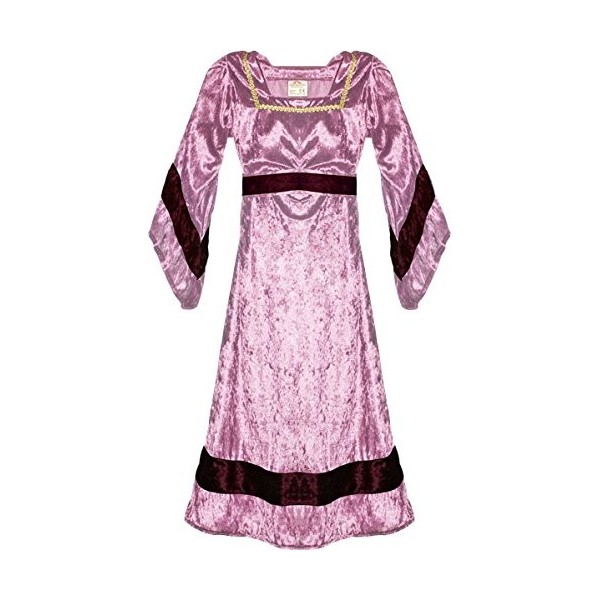 Fantashion M 100 – Château de Mlle, Princesse Robe, Taille 3, L, Rose