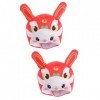 TOYANDONA 2 Pièces Lion Sillage Lapin Couvre-Chef Accessoires Photo Chapeau Moelleux Bonnet Pour Enfants Costume De Lapin Cha