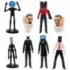 Horror Figures Set, Lot de 9 figurines de Horror populaires de jeu,Mini Figurines Cake Topper statues, objets de collection, 