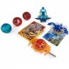 Bakugan Ultimate 6-Pack, Special Attack Dragonoid, Nillious, Mantid et Octogan, Figurines articulées Personnalisables Qui tou