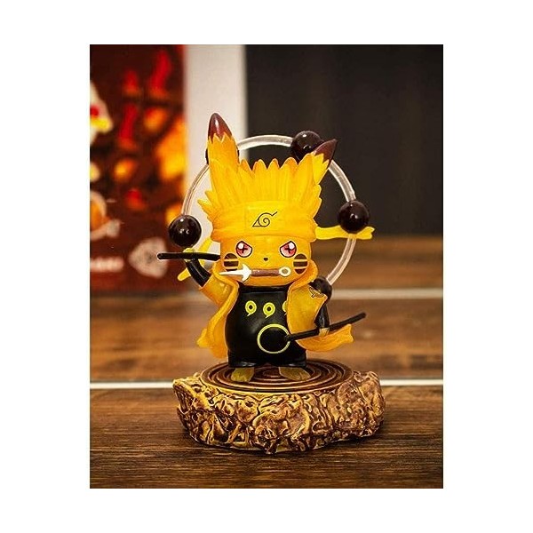 Figurine Pikachu Naruto Uzumaki Kurama Mode