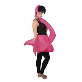 PtitClown - Déguisement de Flamant Rose Adulte Taille Unique - Rose