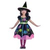 Amscan Le Costume de Fantaisie Halloween Spider Witch Contient Une Robe et Un Chapeau âgés de 4 à 6 Ans