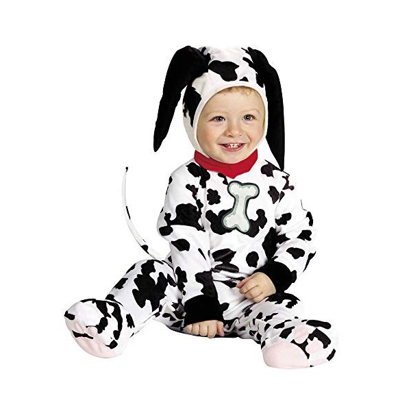 "DALMATIAN" jumpsuit, headpiece - 90 cm / 1-2 Years 