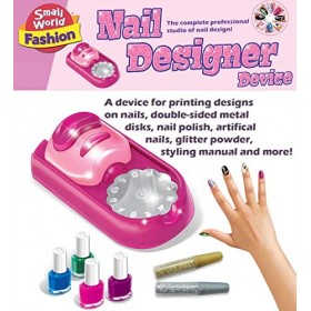 Small World Toys - Kit de concepteur dongles pour filles – Comprend un appareil dimpression de design dongles, un design d