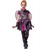 IKALI Costume de vampire pour filles robe de comtesse maléfique gothique pour enfants tenues de déguisement de luxe avec aile