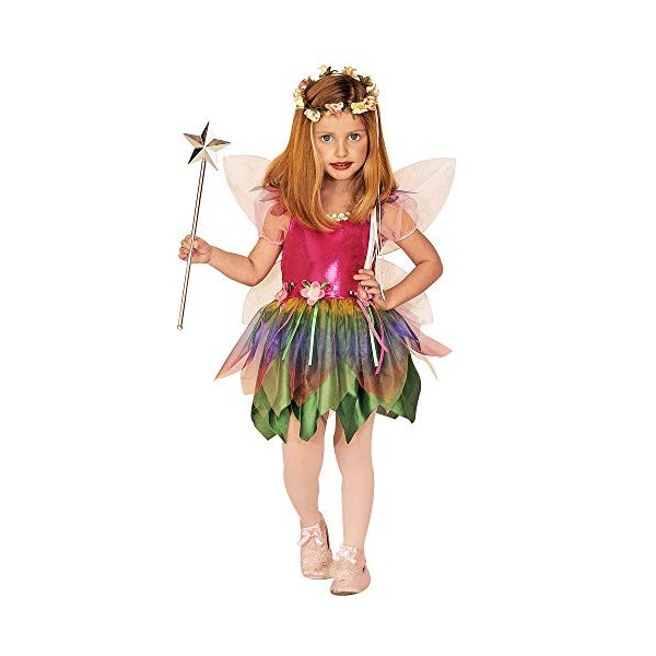 "RAINBOW FAIRY" dress, wings - 128 cm / 5-7 Years 