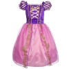 Discoball Costume de Raiponce pour enfants et filles, costume de princesse pour Halloween, fête danniversaire