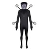 Costume de skibidi - Cameraman - Halloween - Cosplay - Skibidi Toilet - Tenue de surveillance - Costume dHalloween - Pour ad