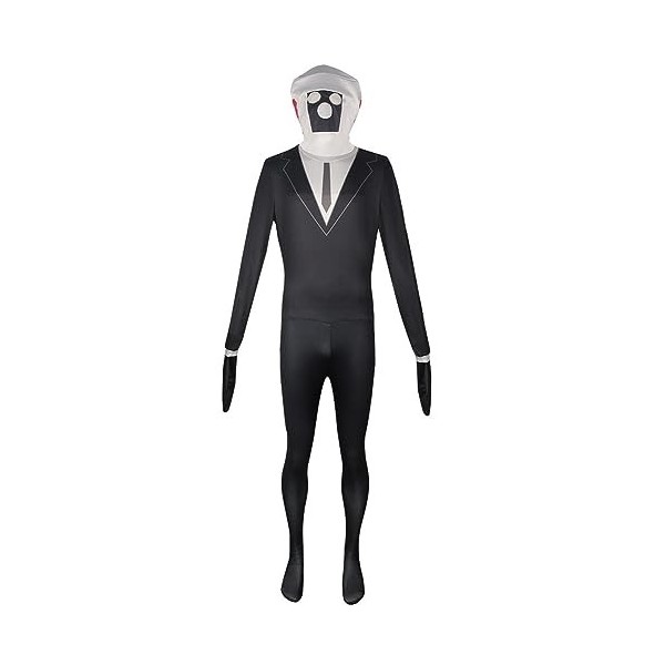 Costume de skibidi - Cameraman - Halloween - Cosplay - Skibidi Toilet - Tenue de surveillance - Costume dHalloween - Pour ad