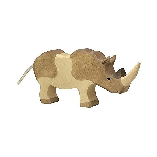 Holztiger - 80158 - Figurine - Rhinocéros