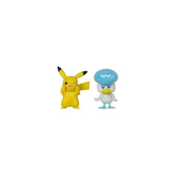Pokémon Gen IX - Pack 2 Figurines Battle Figure Pack Pikachu & Coiffeton 5 cm