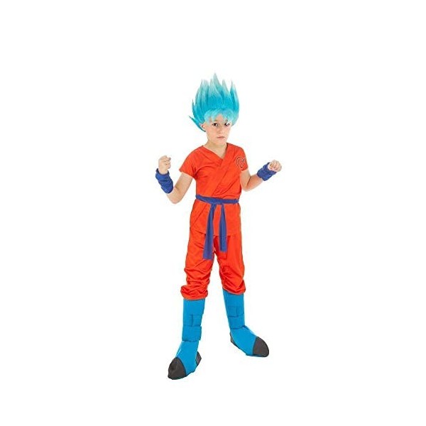 Déguisement Goku Saiyan Super Dragon ball enfant - Coloré - 11 à 12 ans 152 cm 