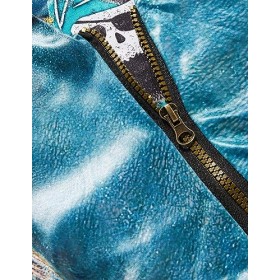 Smiffys 51592L Officially Licensed Disney Descendants Uma Costume, Girls, Black & Green, L-Age 10-12 Years