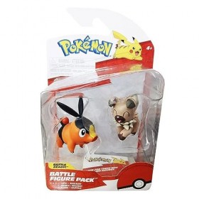 Pokemon Valeur de la Figurine de Combat – Tepic & Rockruff