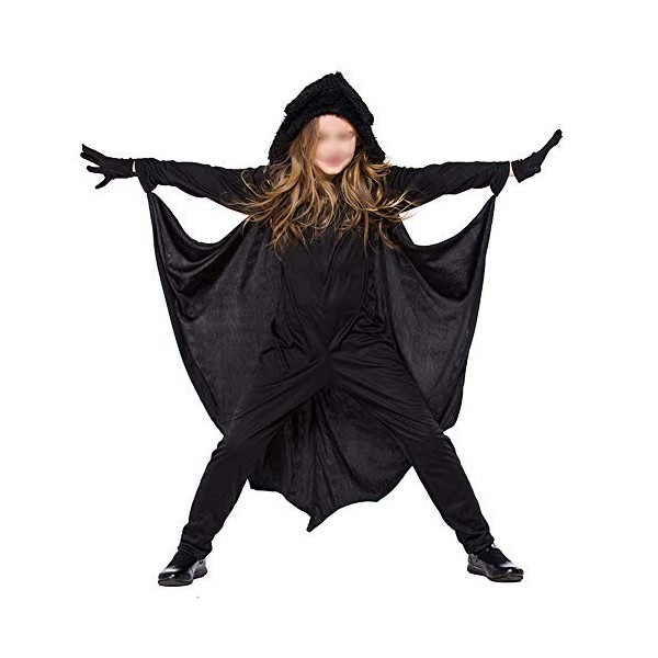 Meijunter Costumes dhalloween - Enfant Adulte Confortable Chauve Souris Combinaison Filles Garçons Femmes Hommes Famille Vam