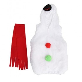 KOMBIUDA Ensemble Déguisement De Noël Enfants Costume Déguisement Bonhomme De Neige Enfant Costume De Bonhomme De Neige De No
