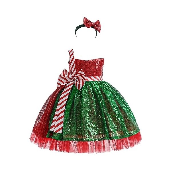 Yavion Le Costume Du Pere Noel Deguisement Robe De Mariee Fille Tenue Noel Robe Pull Noël DéGuisement Enfant Fille Deguisemen