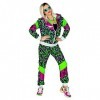 80S PARTY ANIMAL SHELL SUIT jacket, pants - XL 