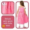 Rubies 3011153-4 Costume officiel Disney Ultimate Princess Deluxe Aurora pour fille, déguisement pour enfant, multicolore, t