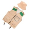 STOBOK 2 Ensembles Costumes De Scène Costume De Gardien De Zoo Pour Enfants Gilet Dexplorateur Déguisement Explorateur Enfan