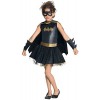 Rubies - Batman - Déguisement Costume Batgirl Robe avec Tutu Enfant - Taille S- I-881626S