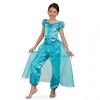 Fritz Fries & Söhne GmbH & Co Costume Enfant Danseur du Ventre Haut Pantalon Large Jambe Turquoise Carnaval Orient Jasmine Pr