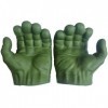 Hulk Gamma Grip Fists Jouet de jeu de rôle, comprend 2 poings Hulk Gamma, jouets pour enfants et adultes, gants de super-héro