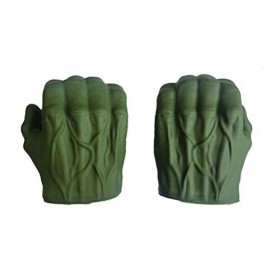 Hulk Gamma Grip Fists Jouet de jeu de rôle, comprend 2 poings Hulk Gamma, jouets pour enfants et adultes, gants de super-héro